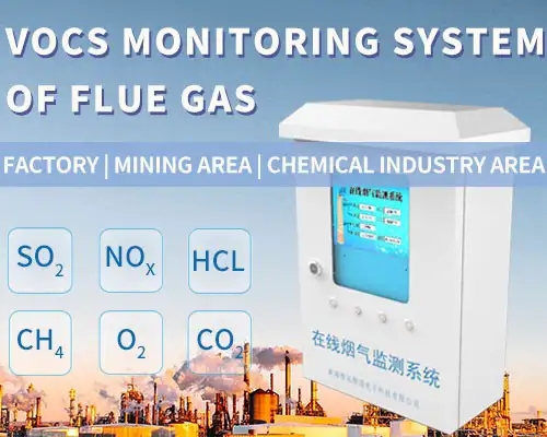 Atmospheric environment monitoring CEMS flue gas online monitoring system