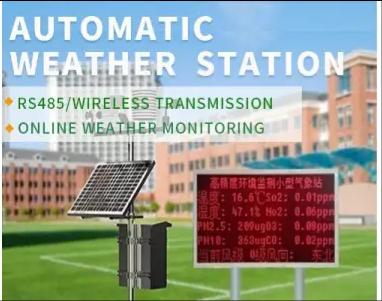 Good weather stations help school teaching