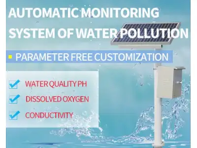 Water quality on-line monitoring system scheme