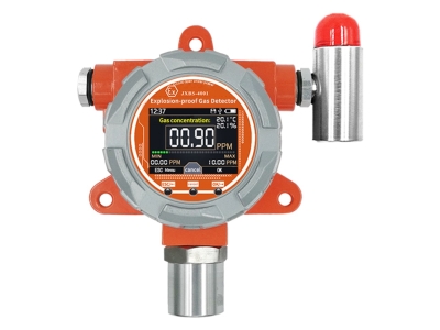 Fixed NO2 gas detector Nitrogen dioxide gas analyzer with alarm
