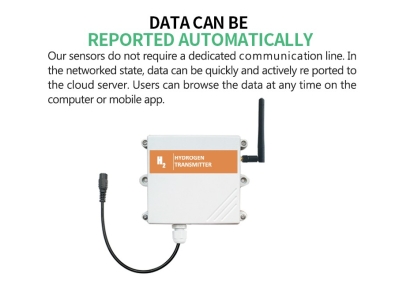 4G/GPRS/NB hydrogen gas detector hydrogen sensor h2 gas analyzer