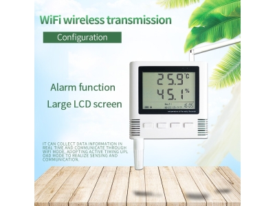 WiFi Temperature and Humidity meter sensor