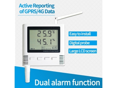 GPRS temperature and humidity sensor