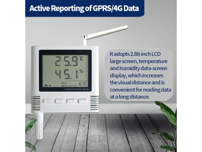 GPRS temperature and humidity sensor