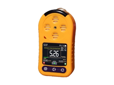 Portable hydrogen sulfide gas detector with alarm h2s gas analyzer h2s sensor with full color LCD