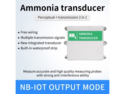 Lora/NB/4g/GPRS NH3 gas sensor intelligent Ammonia gas analyzer with high quality