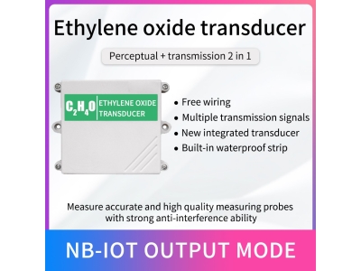 Lora/4g/GPRS Ethylene oxide gas detector C2H4O Sensor c2h4o gas analyzer