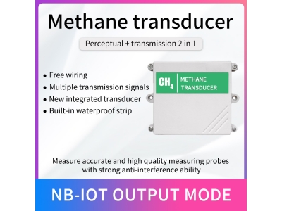 Lora/4g/GPRS methane gas sensor  intelligent ch4 sensor with cloud server