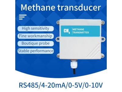 RS485/4-20mA CH4 gas sensor Combustible gas detection