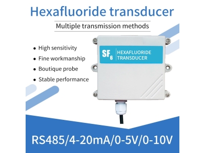 RS485/4-20mA SF6 gas sensor Inert gas detection