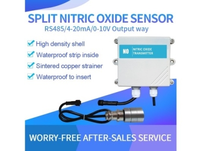 RS485/4-20mA Nitric oxide Split probe external probe NO gas sensor for narrow space