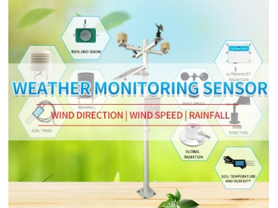 Weather station sensor weather instruments Wind speed sensor  Temperature and humidity sensor  weather  sensors