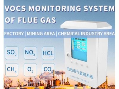 VOCs Monitoring System Of Flue Gas  VOC detector sensor voc monitoring equipment