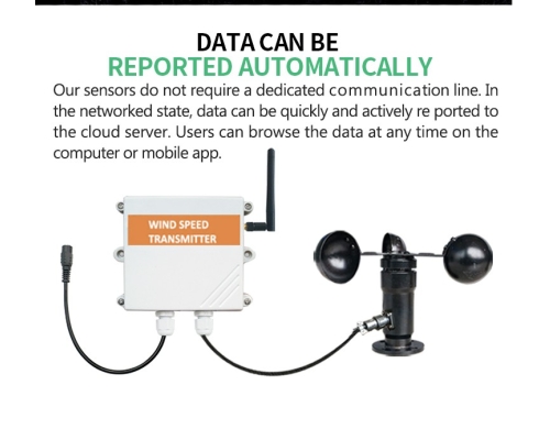 4g/wifi/NB wind transmitter wind speed and direction sensor 4-20ma wind speed direction sensor