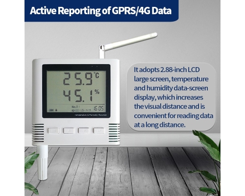 weather station indoor GPRS temperature and humidity sensor 2 in 1