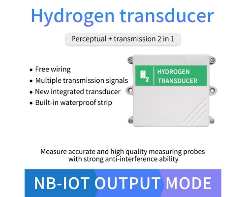 Lora/4g/NB/GPRS H2 gas sensor hydrogen gas detector with high quality