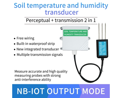 Lora/4g/Gprs/NB-IoT Soil temperature and humidity sensor Soil moisture sensor