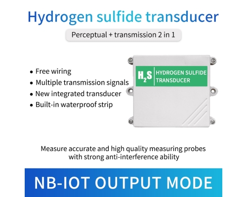 Lora/4g/Gprs/NB Hydrogen sulfide gas detector h2s gas sensor with cloud server