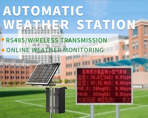 Automatic weather station Weather instrument meteorological station For school agriculture outdoor