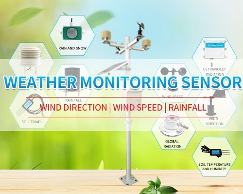 Weather station sensor weather instruments Wind speed sensor  Temperature and humidity sensor  weather  sensors
