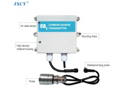 Split Type CO2 Gas Sensor Greenhouse Carbon Dioxide Detector