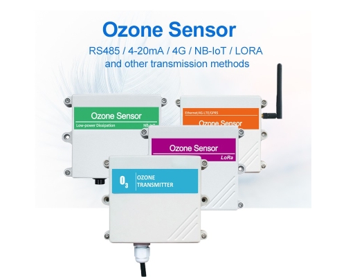 Wall Mounted O3 Gas Sensor Air Quality Ozone Gas Detector