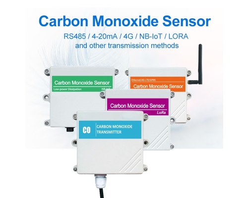 Wall Mounted CO Gas Sensor Greenhouse Carbon Monoxide Detector